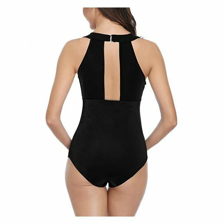 IMIEMIE BIKINI European and American Pregnant Mother Summer Solid One Piece Swimsuit Plus Size Maternity Clothes Bathing Suits Glittet