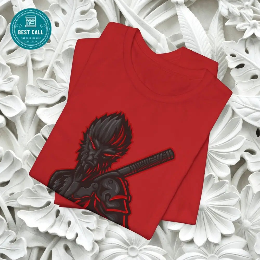 IMIEMIE Black Myth Wukong T-shirt, Chinese Mithology, chinese novel, journey to the west