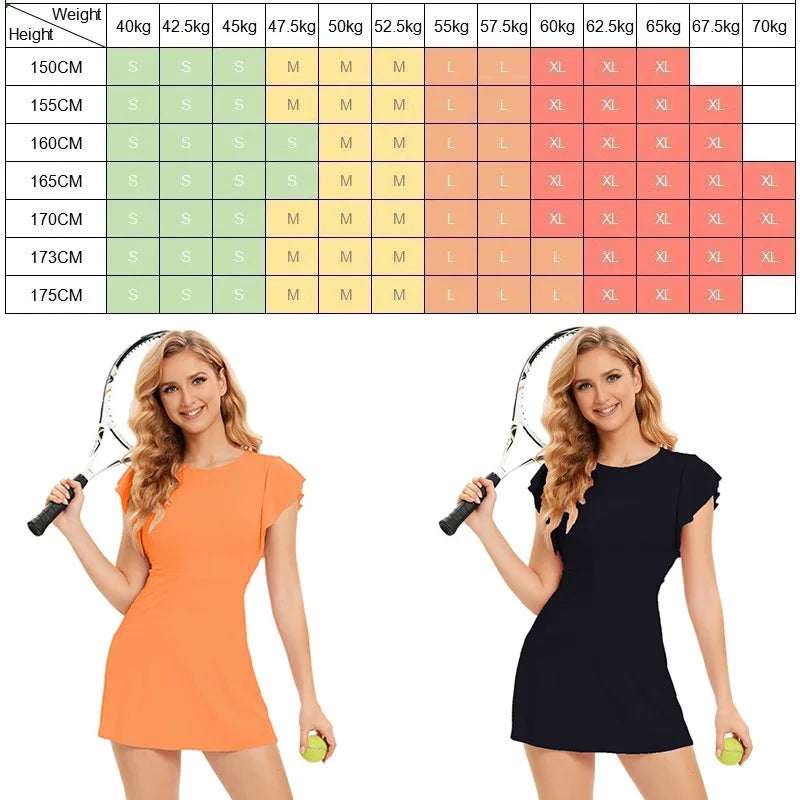 IMIEMIE Cloud Rise Golf Tennis Dress Sports Pocket Shorts Gym HOT Girl Workout One Piece Yoga Suit Women Running Outdoor Fitness Dresses