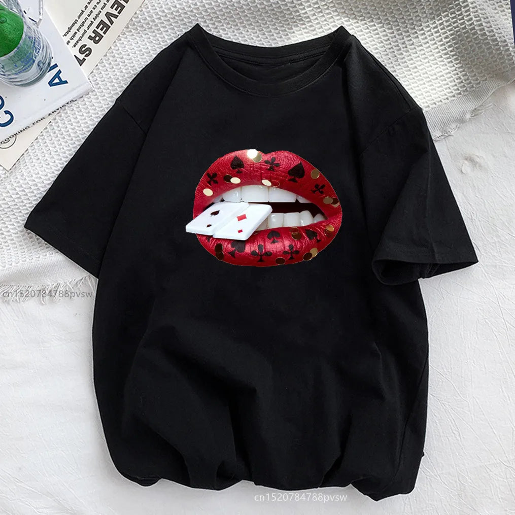 IMIEMIE Dragon Print Women Tshirt Polyester Casual Funny t shirt Gift For Lady Yong Girl Top Tee