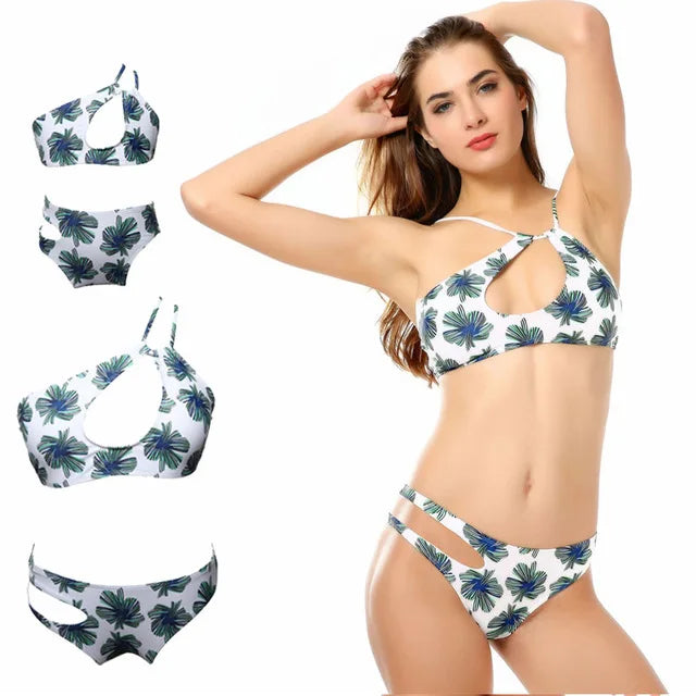 IMIEMIE Mother Girl Swimming Clothing Women Beach Bikini Bathing Swimsuit Family Matching Swimwear Mother Daughter Beachwear DS29