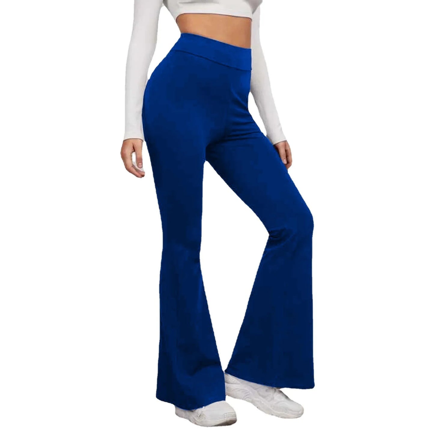 IMIEMIE Women's Spring/Summer New High Waist Slimming Long Pants Casual Pants Yoga Pants Sports Running Micro La